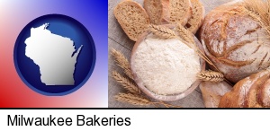 Milwaukee, Wisconsin - baked bakery bread