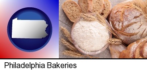 Philadelphia, Pennsylvania - baked bakery bread